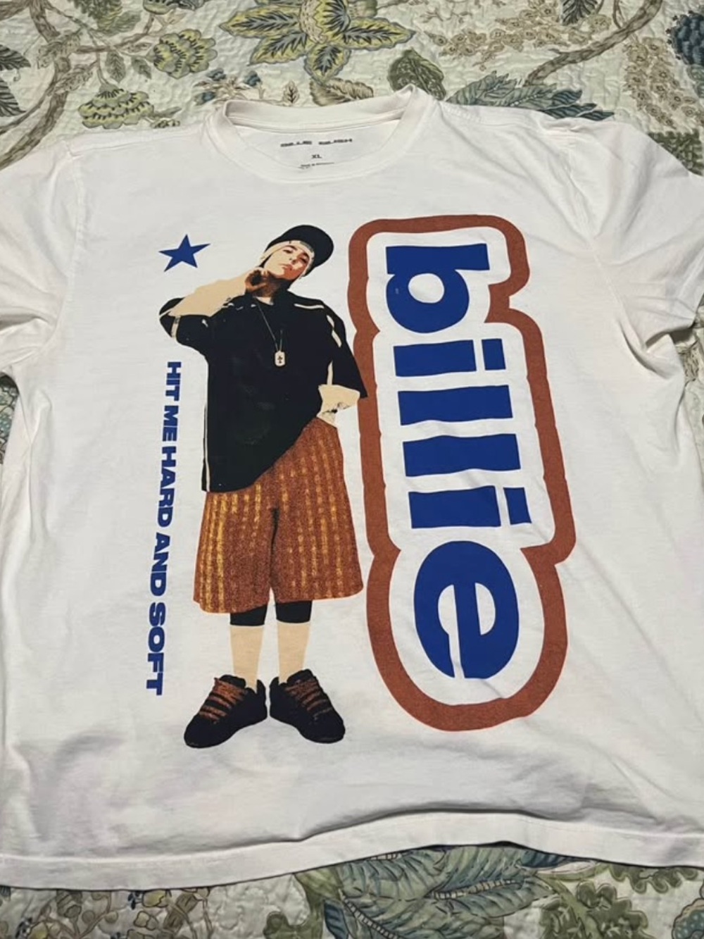 Billie Eilish Hit Me Hard & Soft Tour Tee Shirt Merch